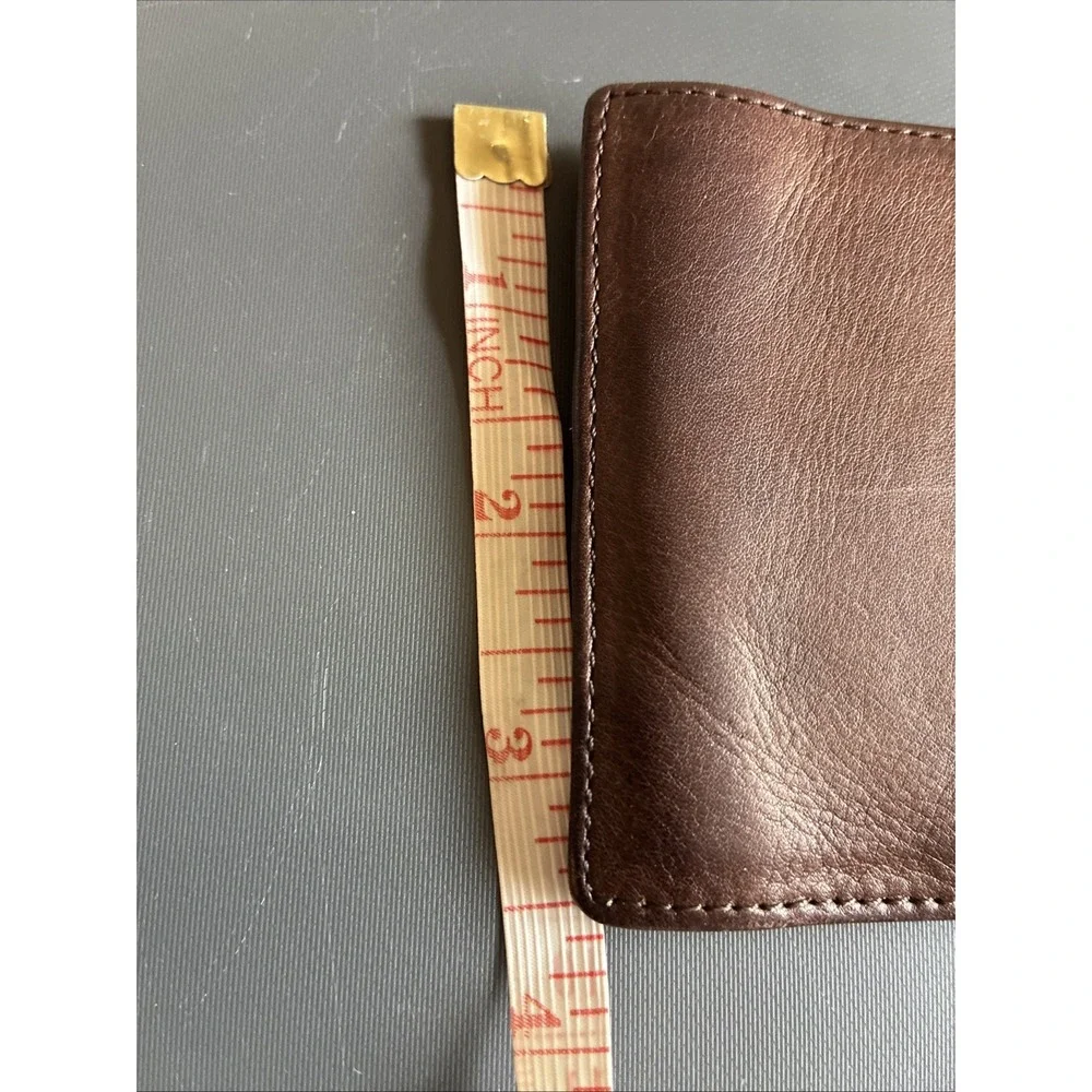 Vintage Carlo Amboldi- Men's Brown Wallet Authentic Fandango Soft Calf Leather